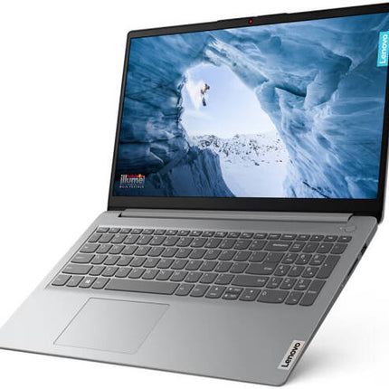Lenovo IdeaPad 1i , 15IJL7 Laptop, 15.6" FHD Display, Intel Celeron N4500 CPU, 8GB RAM, 256GB SSD, English UK Keyboard, FreeDos, Cloud Grey