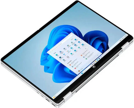 HP OmniBook 5 Flip Laptop, 14" 2K IPS Touch Display, Intel Core 7 Series 1 Processor, 16GB RAM, 512GB SSD, Intel Graphics, English keyboard, Windows 11 Home, Glacier Silver | B86Q7UA
