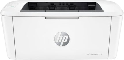 HP laser printer on a white background