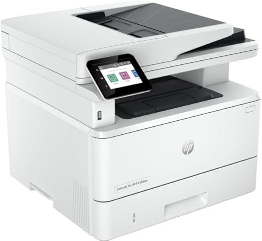 HP LaserJet Pro MFP 4103dw Printer, Flatbed, ADF Scanner, 1 Year Warranty | 2Z627A