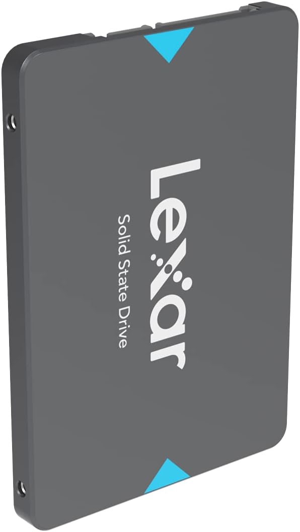 Lexar NQ100 512GB 2.5" SATA III SSD – Up to 550MB/s Read Speed, Internal Solid State Drive for Laptop & Desktop