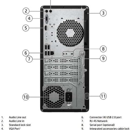 HP i7-14700 business desktop computer