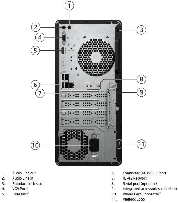 HP i7-14700 business desktop computer