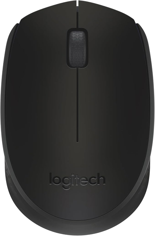 Logitech M171 Wireless Mouse for PC, Mac, Laptop, 2.4 GHz with USB Mini Receiver, Optical Tracking, 12-Months Battery Life,
