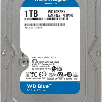 Western Digital Desktop Hard Disk Drive 1TB - Blue