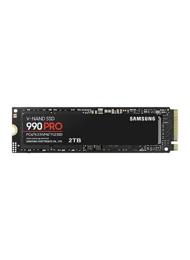 Samsung 990 Pro 2 TB NVMe M.2 Internal SSD, PCIe Gen 4.0 x4, NVMe 2.0 Interface, 7450 MB/s Sequential Read Speed, 6900 MB/s