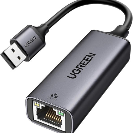 UGREEN USB 3.0 Ethernet Adapter Aluminum USB 3.0 to Network 1000Mbps Gigabit RJ45 LAN Internet Adapter