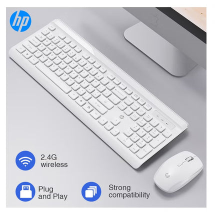 HP CS500 Wireless Keyboard and Mouse Combo White – UAE