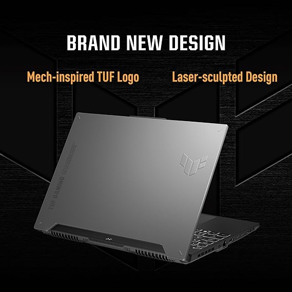 ASUS TUF Gaming A15 FA506NCR-HN044W Laptop |15.6-Inch 144Hz Display, AMD Ryzen 7-7435HS Processor/16GB RAM/512GB SSD |4GB NVIDIA GeForce RTX 3050 | Windows 11 English/Arabic Graphite Black