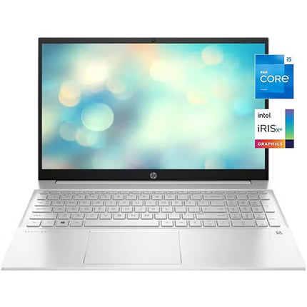 HP 15.6" Laptop, 13th Gen Intel Core i5-1335U, 16GB RAM, 1TB SSD, FHD Anti-Glare Display, Webcam, Numeric Keypad, Wi-Fi, Bluetooth, HDMI,  Windows 11 – Silver