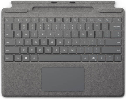 Microsoft Surface Pro Keyboard 11th Edition with Pen Storage – Platinum | UAE