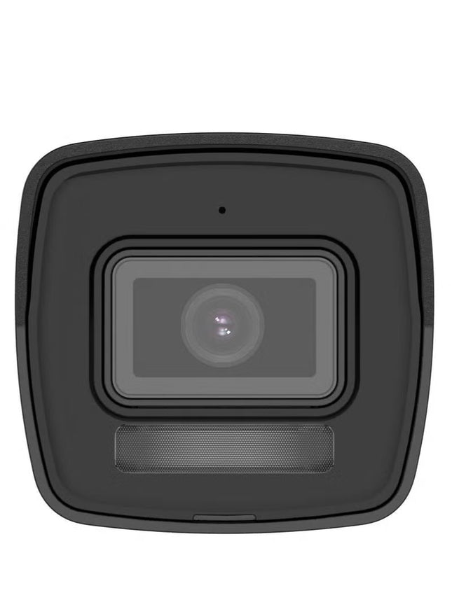 HikVision 2 MP Smart Hybrid Light Fixed Bullet Network Camera, 2.8 mm Lens, H.265+ Compression, Up to 30m IR Light Range, Built-in Mic, IP67 Water & Dust Resistant, White | DS-2CD1023G2-LIU