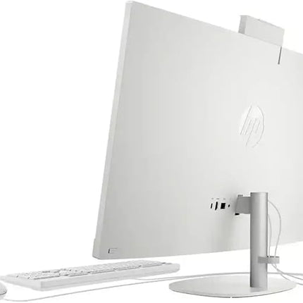 HP All-in-One 27-cr0031ne Desktop PC, Intel Core i7-1355U, 16GB RAM, 512GB SSD, 27" FHD, FreeDOS, White