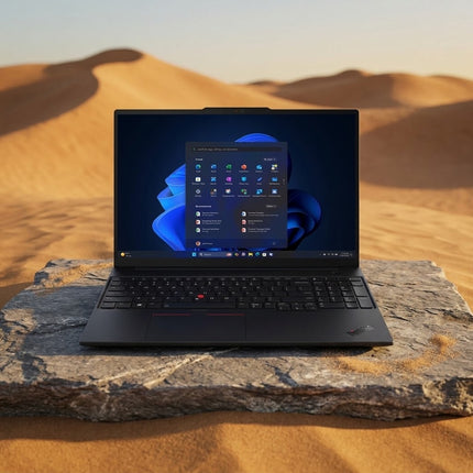 Lenovo ThinkPad E16 Gen 3 AI Business Laptop – Core Ultra 5 226V, 16GB RAM, 512GB SSD, 16″ WUXGA | 22AY0004GQ