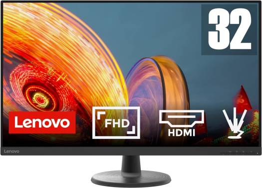 Lenovo D32-40 31.5-Inch Full HD Flat Monitor