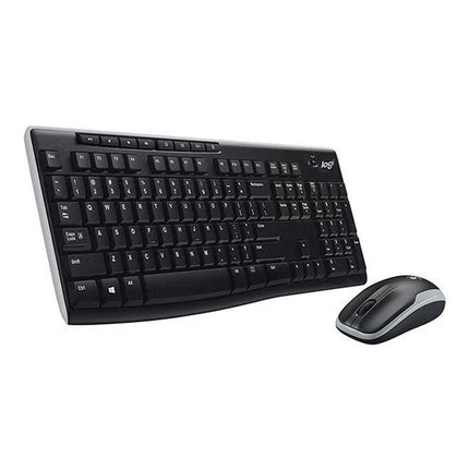 Logitech MK270 Wireless Combo Keyboard and Mouse, English Arabic Layout