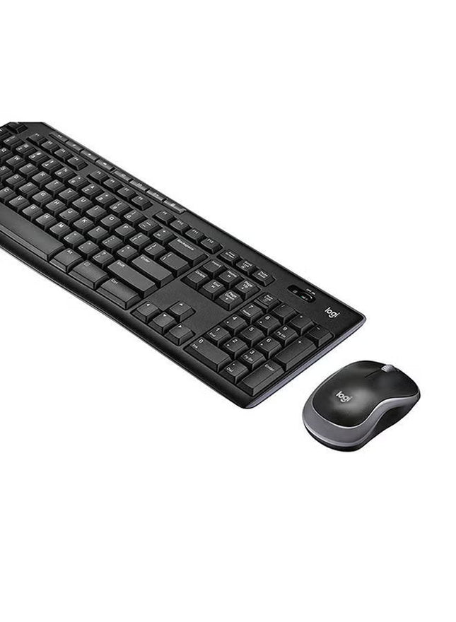 Logitech MK270 Wireless Combo Keyboard and Mouse, English Arabic Layout
