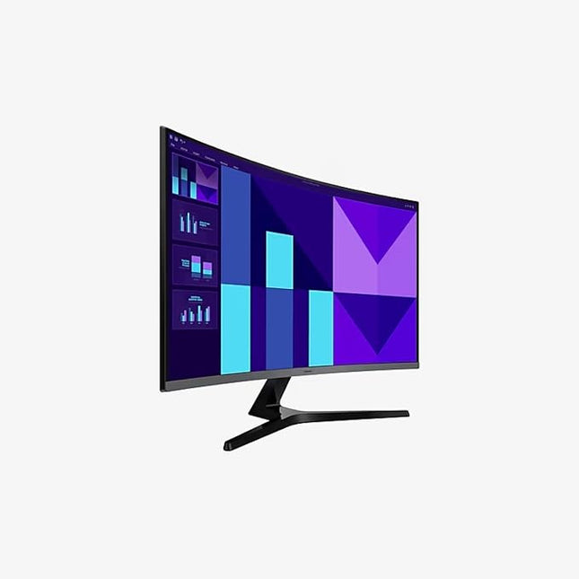 Samsung Essential S3 32″ Curved FHD Monitor – 100Hz, 4ms, Eye Saver | LS32D392GAMXUE