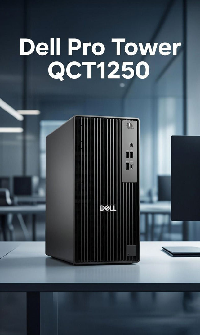 Dell Pro Tower QCT1250 Desktop – Core i7-14700, 8GB RAM, 512GB SSD | UAE