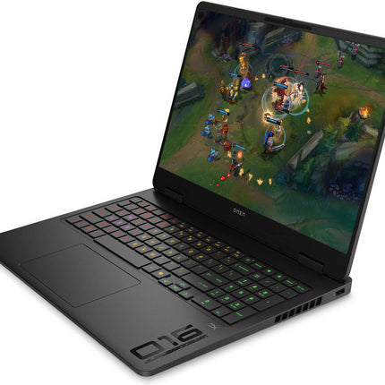 HP OMEN 16-ap0053dx Gaming Laptop, 16" 2K IPS 144Hz Display, AMD Ryzen 9 8940HX, 32GB RAM, 1TB SSD, GeForce RTX 5060 8GB, English Keyboard, Win11, Shadow Black | BP1Q1UA