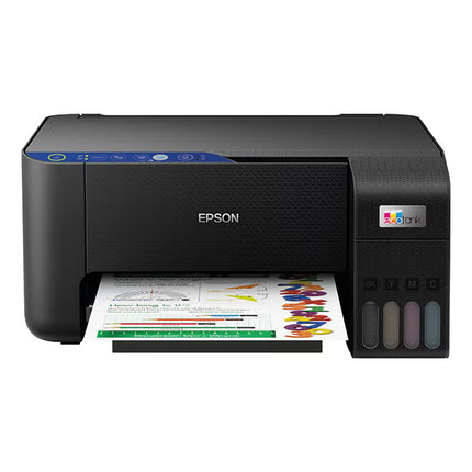 Epson EcoTank L3252 A4 Colour 3-in-1 Printer with Wi-Fi – Black