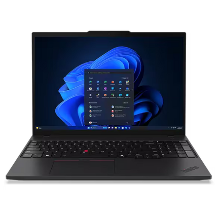 LENOVO ThinkPad T16 Gen 3 Intel Core Ultra 7 155U Processor, 16GB RAM, 512GB SSD, 16" WQXGA Display, Window 11 Pro, English & Arabic Keyboard, 3 Year Warranty | 21MN000DGR