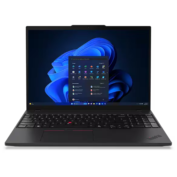 LENOVO ThinkPad T16 Gen 3 Intel Core Ultra 7 155U Processor, 16GB RAM, 512GB SSD, 16" WQXGA Display, Window 11 Pro, English & Arabic Keyboard, 3 Year Warranty | 21MN000DGR