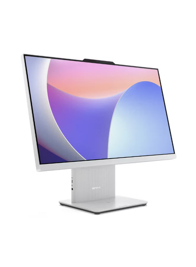 Lenovo IdeaCentre AIO 24IRH9 All-in-One Desktop – Intel Core i5-13420H Processor, 8 GB RAM, 512 GB SSD, 23.8" (1920x1080) FHD Display, DOS, Cloud Grey, English & Arabic Keyboard, 1 Year Warranty | F0HN00LEAX