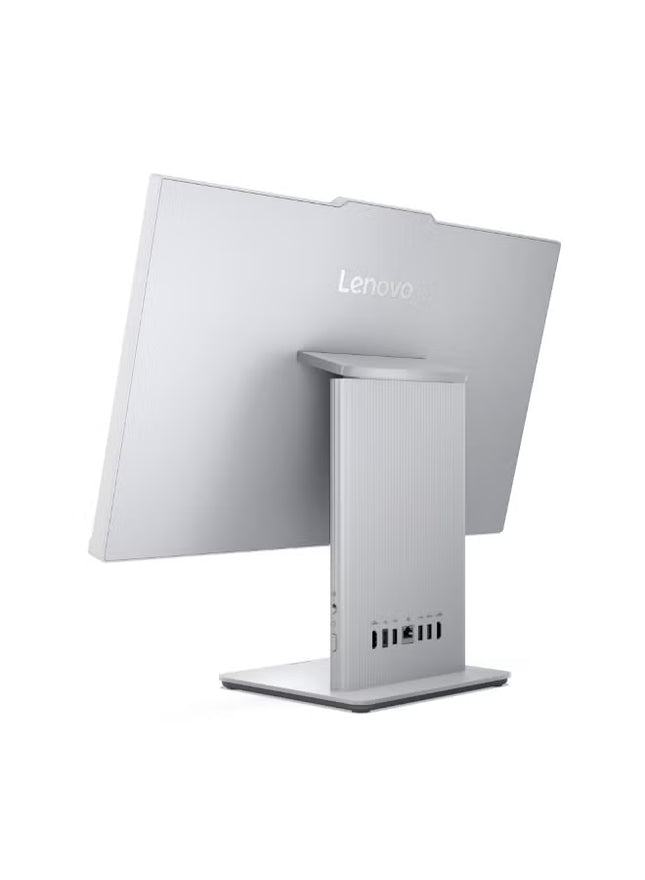 Lenovo IdeaCentre AIO 24IRH9 All-in-One Desktop – Intel Core i5-13420H Processor, 8 GB RAM, 512 GB SSD, 23.8" (1920x1080) FHD Display, DOS, Cloud Grey, English & Arabic Keyboard, 1 Year Warranty | F0HN00LEAX