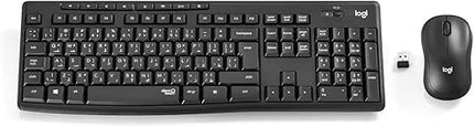 Logitech MK295 Silent Wireless Keyboard & Mouse Combo – Arabic Layout, Graphite | UAE
